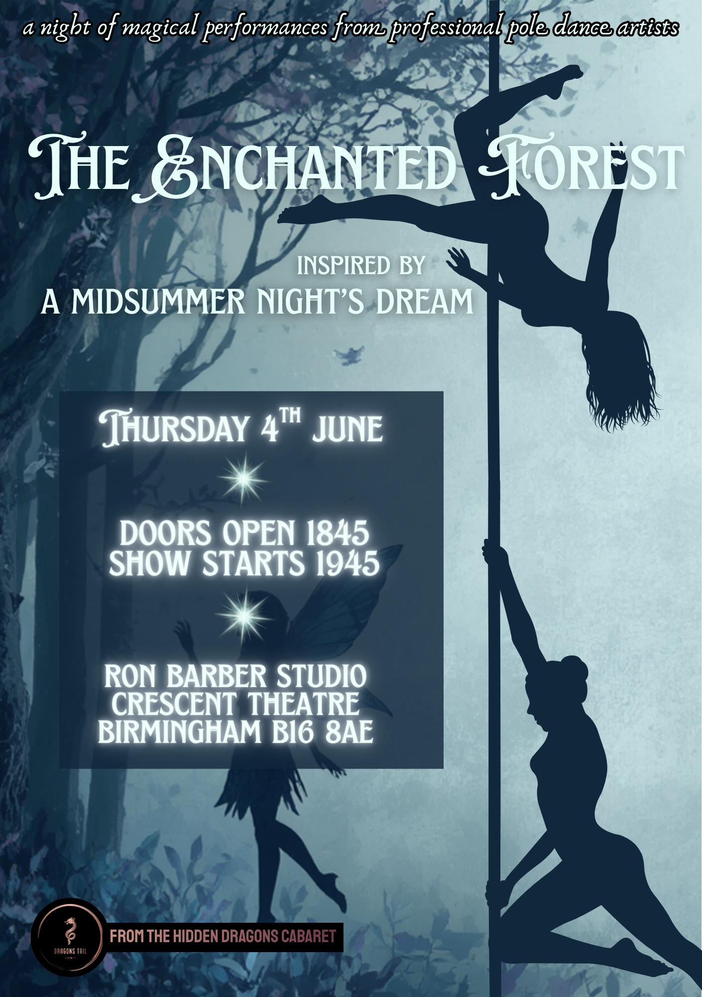 THE ENCHANTED FOREST – A Hidden Dragons Cabaret Show